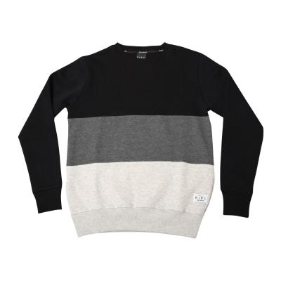 King Apparel Krest White Label Sweatshirt Black/Grey/Beige