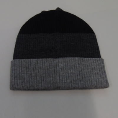 King Apparel Krest White Label Beanie hat in Charcoal Grey
