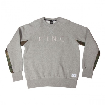 King Apparel Regal Sweatshirt Regal Grey