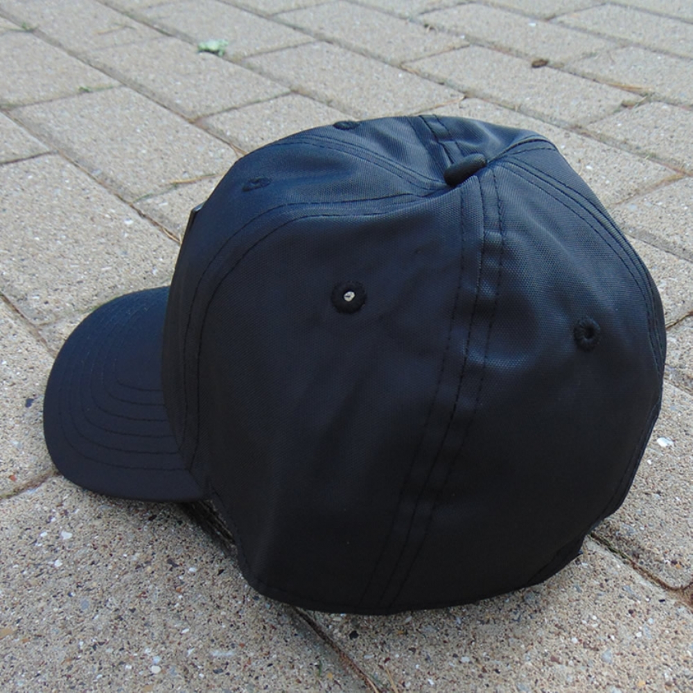 King Apparel Sterling Tech Curved Peak Hat Black