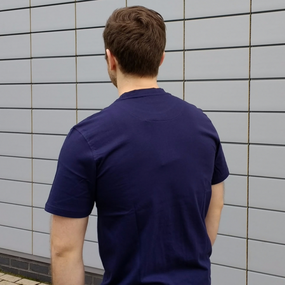 FILA Black Line Marco Graphic Tee Shirt Peacoat Blue