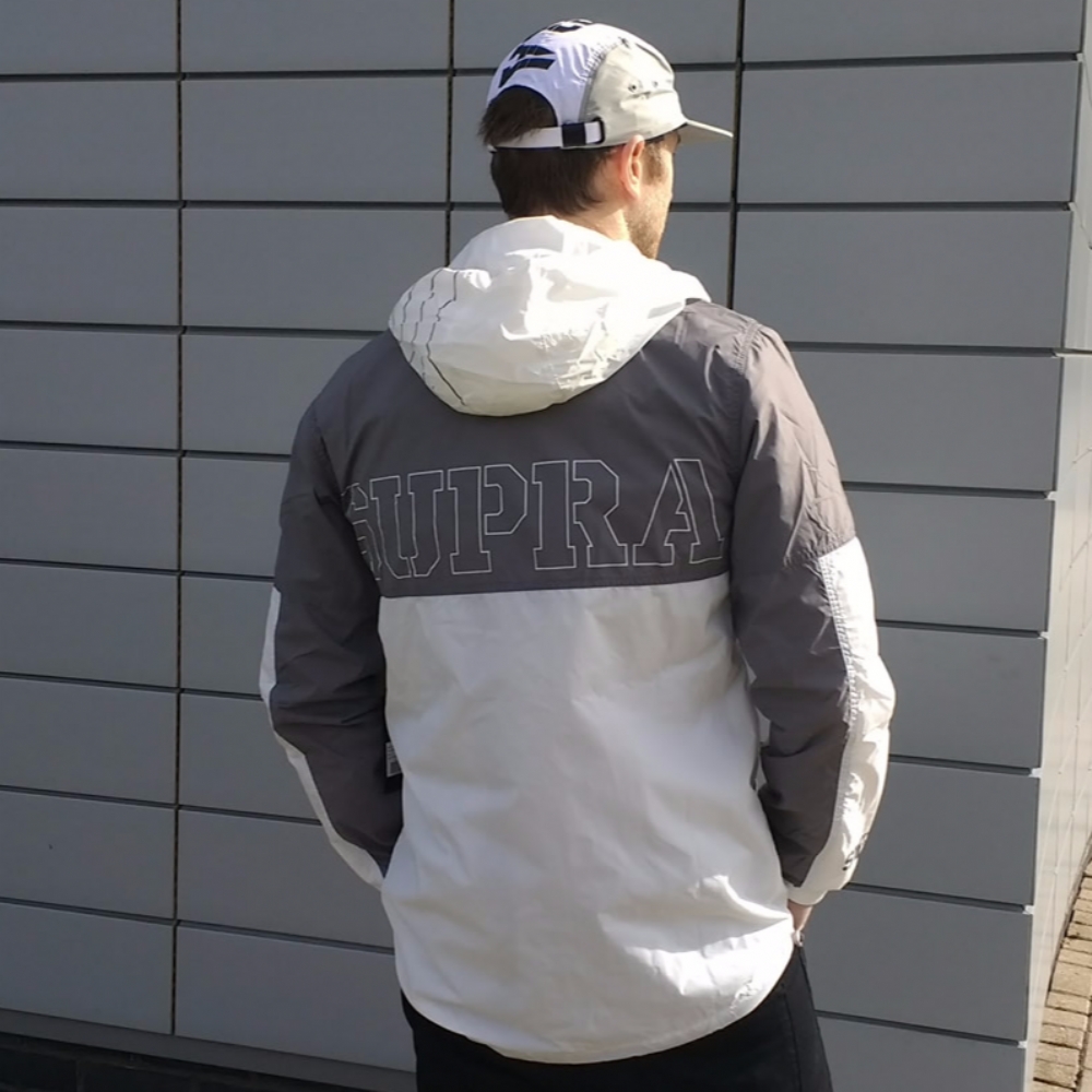Supra Dash Jacket Grey/White