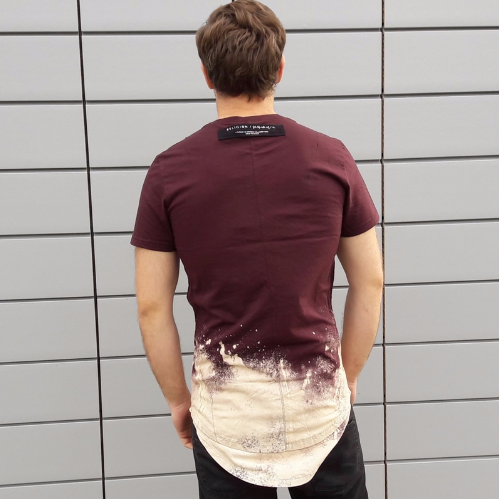 Religion Clothing Frost Tee Shirt Merlot