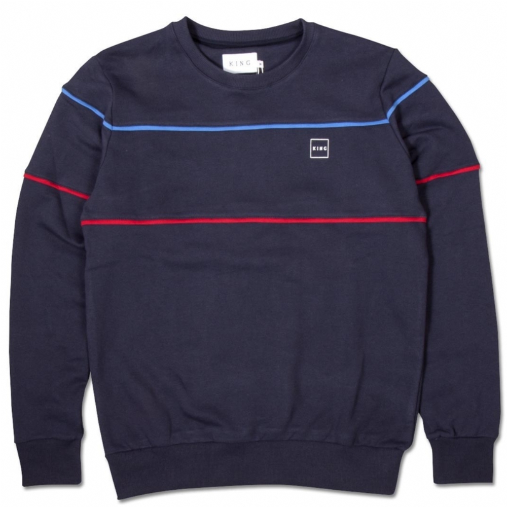 BNWT Leamouth Sweatshirt Details about   KING APPAREL Ink Blue London Streetwear 