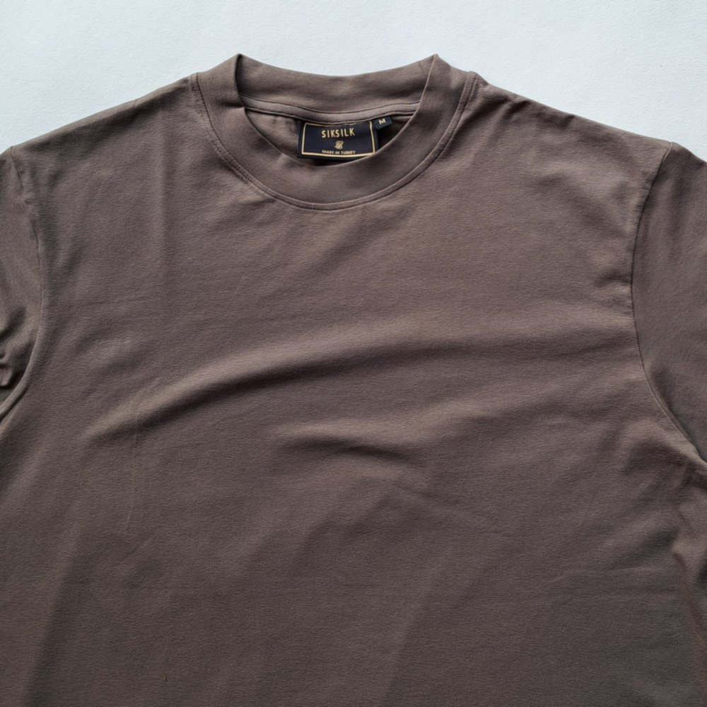 Sik Silk Tee Shirt Brown