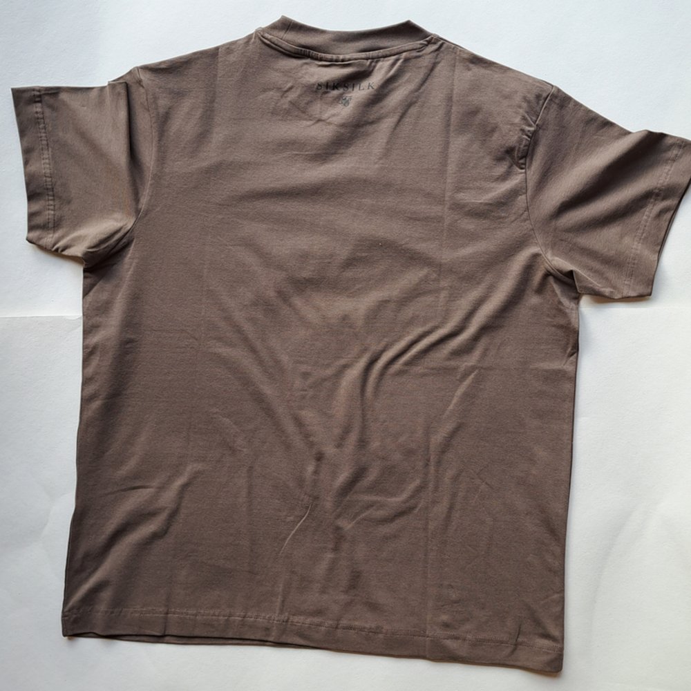 Sik Silk Tee Shirt Brown