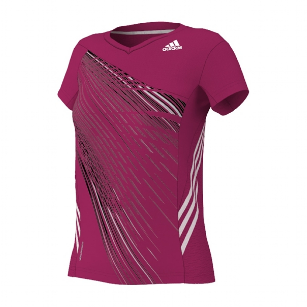 Adidas Graphic Tee Pink - Ladies