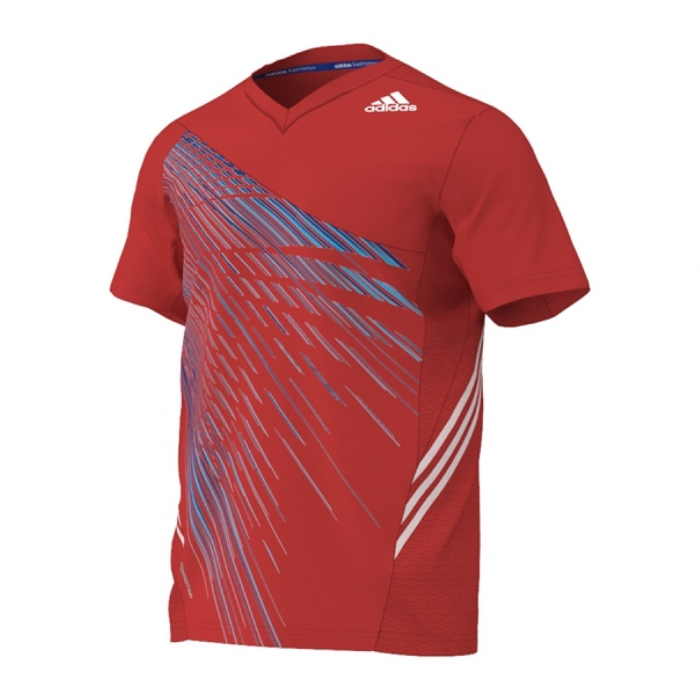Adidas Graphic Tee Shirt Red