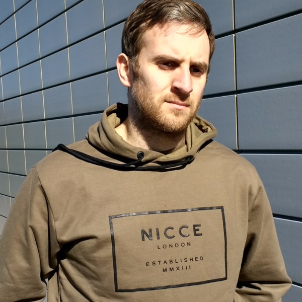 Nicce khaki hoodie hotsell