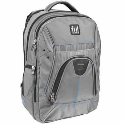 FUL Gung Ho Laptop Backpack Grey