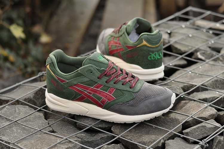 asics gel saga christmas tree available at soleheaven