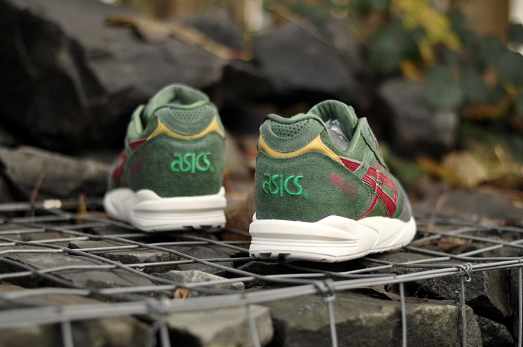 asics gel saga christmas tree available at soleheaven